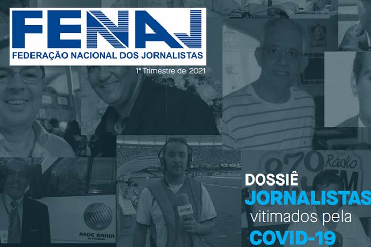 Brasil é o país com maior número de jornalistas mortos pela Covid-19