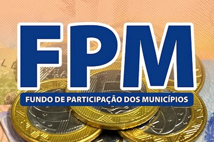 Primeiro repasse do FPM de julho; decêndio apresenta queda de 34,49%