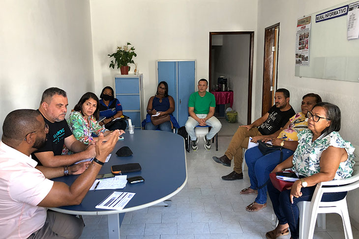 Regional Serrana realiza reunião com gestão da Delegacia do Planalto