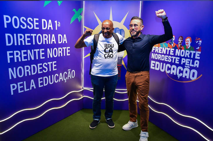 No Ceará, Rui Oliveira toma posse como dirigente da Frente Norte e Nordeste pela Educação