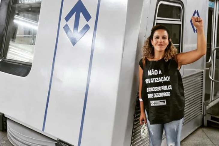 Presidenta do Sindicato dos Metroviários de SP é ameaçada de morte, após greve
