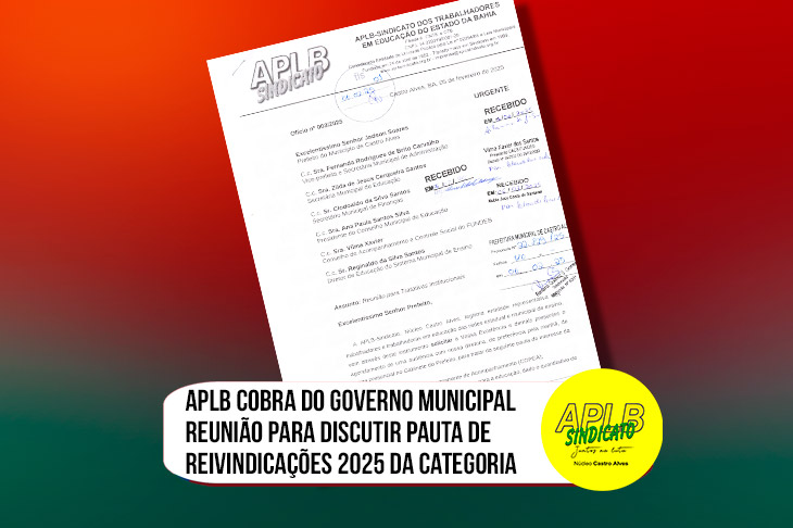 APLB cobra do governo municipal reunião para discutir ...