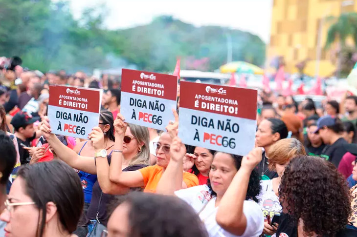 PEC 66/2023 ameaça direitos e precisa ser barrada no senado 