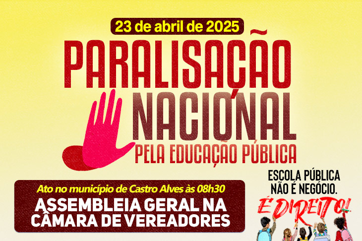 APLB convoca categoria para Paralisação Nacional da ...