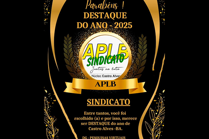 APLB Castro Alves vai receber o prêmio destaque do ano ...