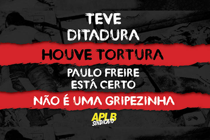 Ditadura Nunca Mais! 31 de Março: 56 anos do Golpe Militar